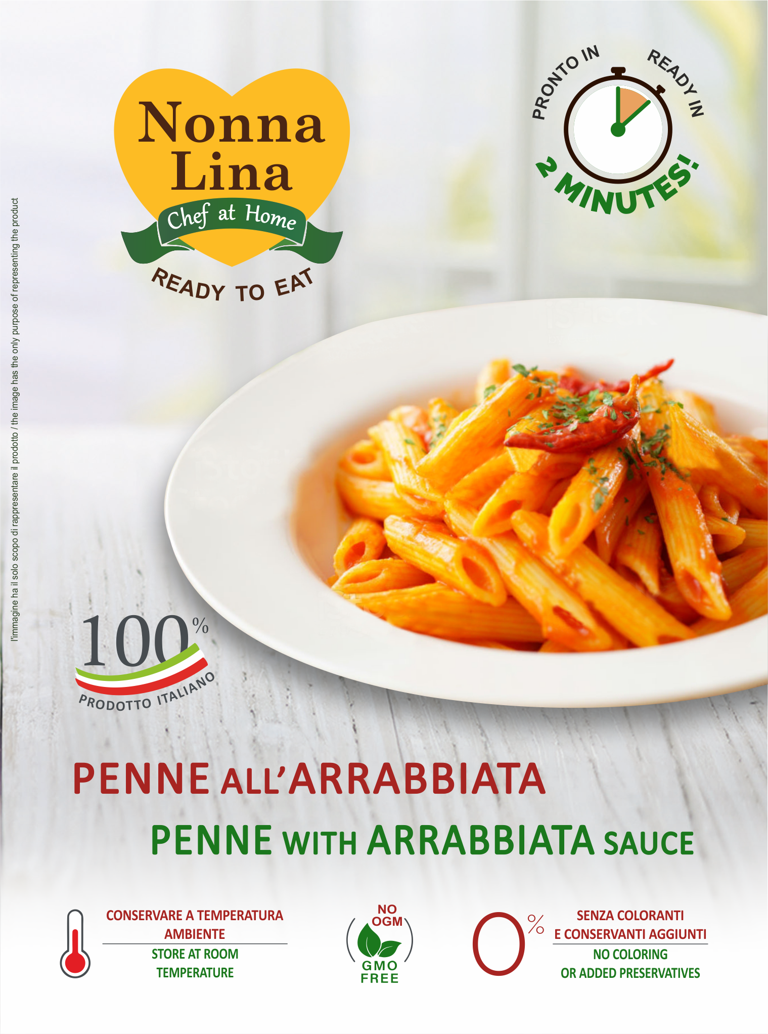 PENNE with Arrabbiata Sauce